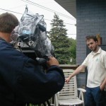 Filming for CHEX Television